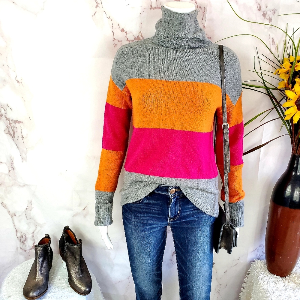 Nordstrom C & California cute wide stripe sweater